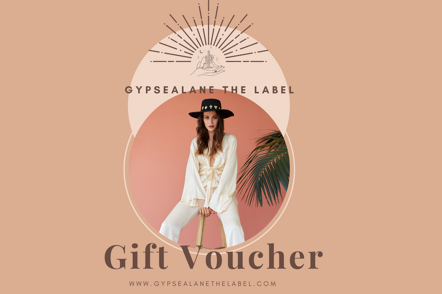 Gypsealane the label Gift Voucher