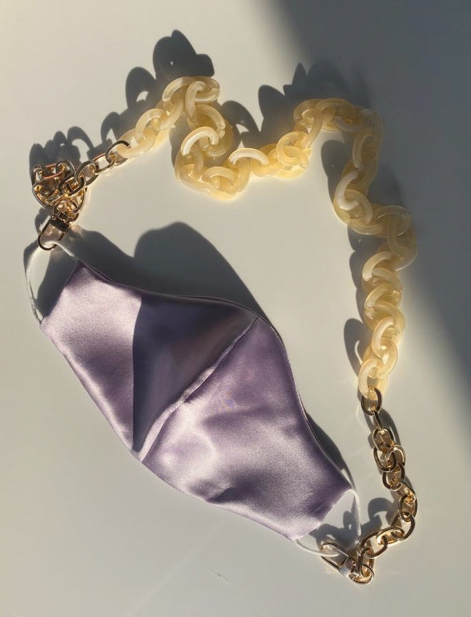 Lavender Mask + Chain PRE SALE LIMITED